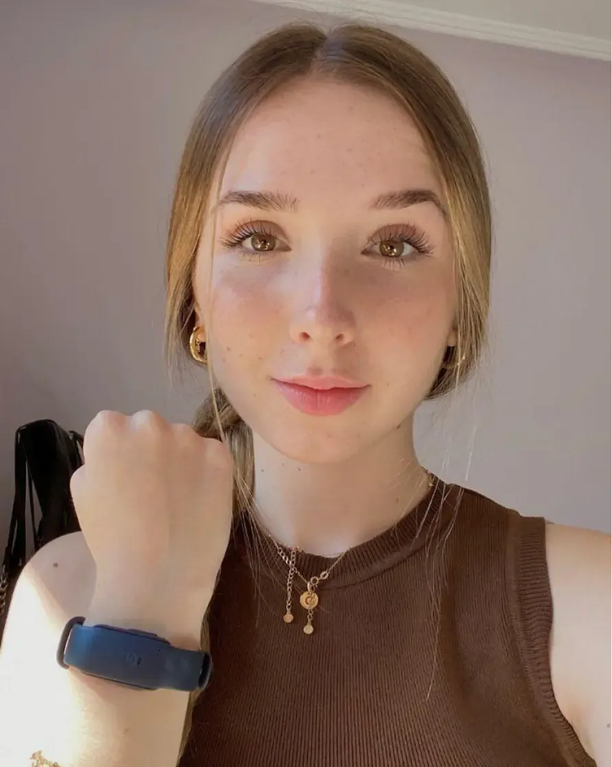 Retrato de Claudia, usuaria de ēllu