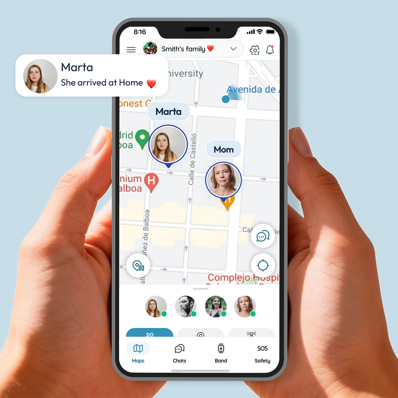 Family map